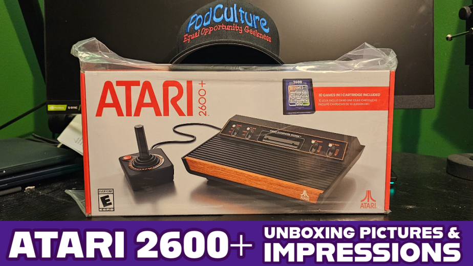 Atari 2600+ Unboxing, Pictures, and Impressions